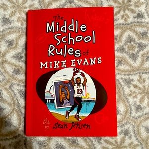 Signed Mike Evans book/ new